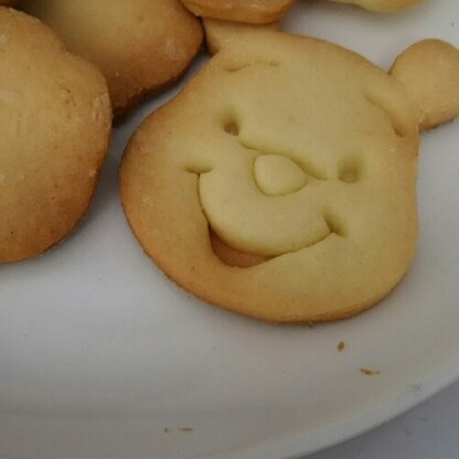 子供でも型抜きしやすく、味も美味しかったです(๑´`๑)♡